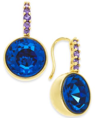 kate spade gold drop earrings