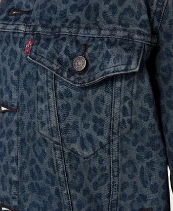 Levi s Men s Cheetah Print Trucker Jacket Macy s