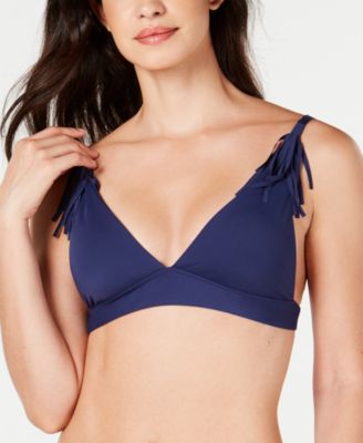 Becca - Dakota Fringed V-Neck Bikini Top