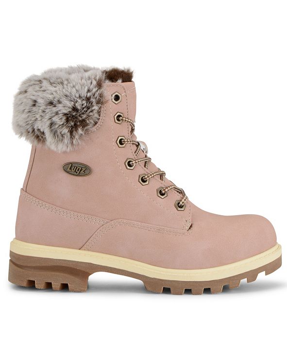 women's empire hi fur lace up winter boot