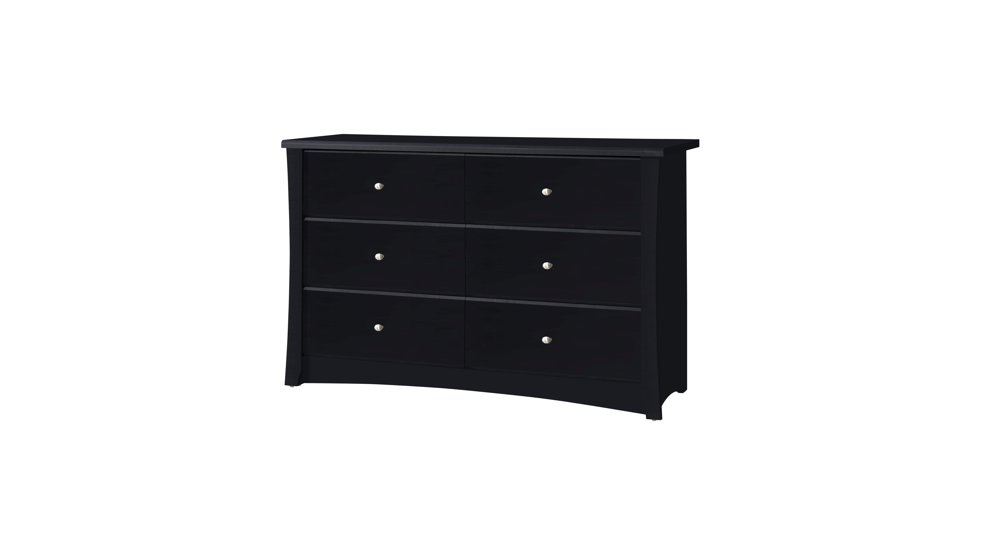 Storkcraft Crescent 6 Drawer Double Dresser