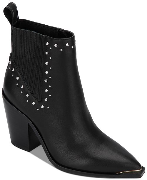 kenneth cole new york side zip leather boot