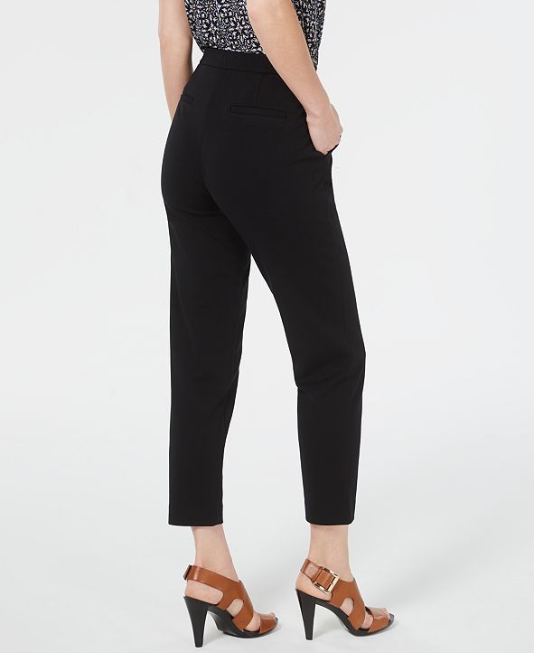 Michael Kors Slim Pull-On Pants, Regular & Petite Sizes & Reviews - Pants - Petites - Macy's