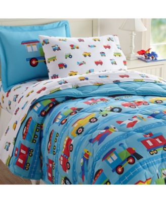 Wildkin - Trains, Planes & Trucks Sheet Set - Full