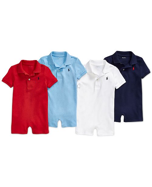 Polo Ralph Lauren Baby Boys Shortall Bundle Reviews Sets