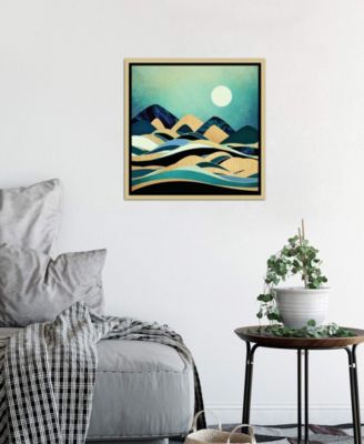 iCanvas Emerald Evening by Spacefrog Designs Gallery-Wrapped Canvas Print - 18" x 18" x 0.75"