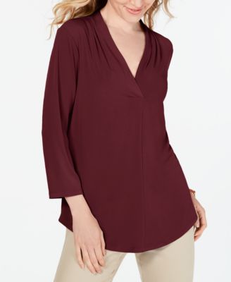 Charter Club - 3/4-Sleeve Top