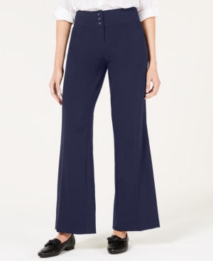 image of Style & Co Stretch Wide-Leg Pants, Created for Macy-s