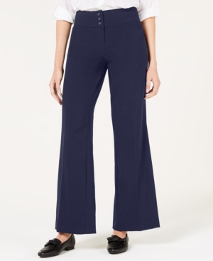 image of Style & Co Stretch Wide-Leg Pants, Created for Macy-s