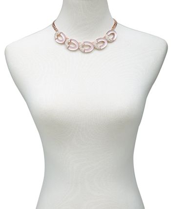 T Tahari - Frosted Lucite Statement Necklace