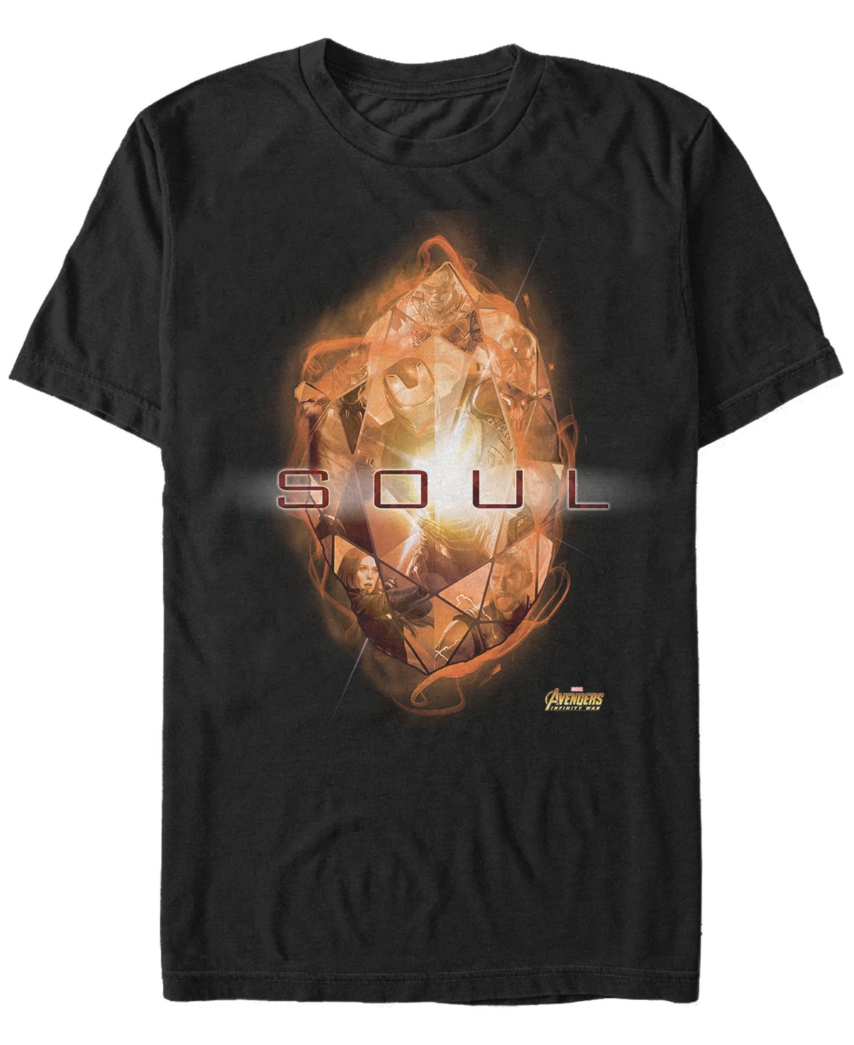 Marvel Men's Avengers Infinity War The Soul Stone Short Sleeve T-Shirt