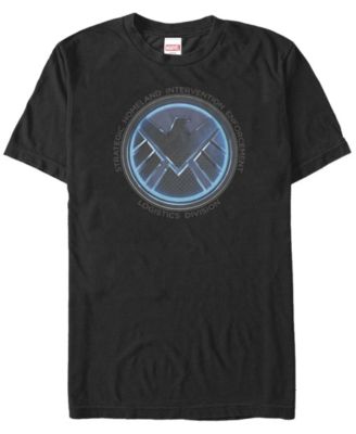 Marvel Men's Comic Collection Shield Meaning Emblem Short Sleeve T-Shirt