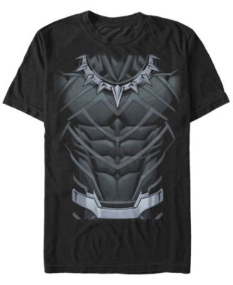 Marvel Men's Black Panther Suit Costume Short Sleeve T-Shirt