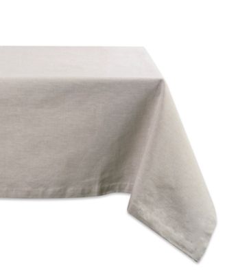 Solid Chambray Tablecloth 60" x 104"