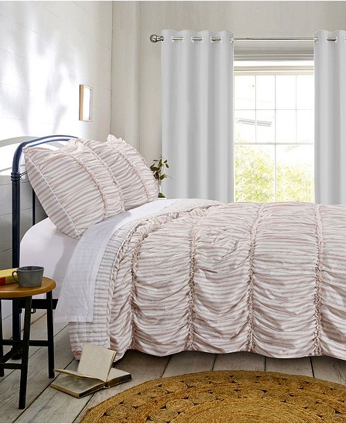Greenland Home Fashions Farmhouse Chic Quilt Set 3 Piece Full