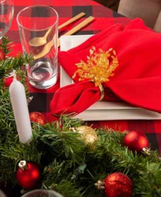 Buffalo Check Table Topper 40" x 40"