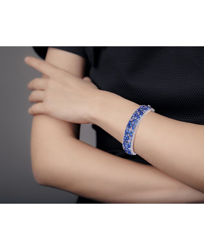 BC Icon Hinge Bracelet - Ice Blue