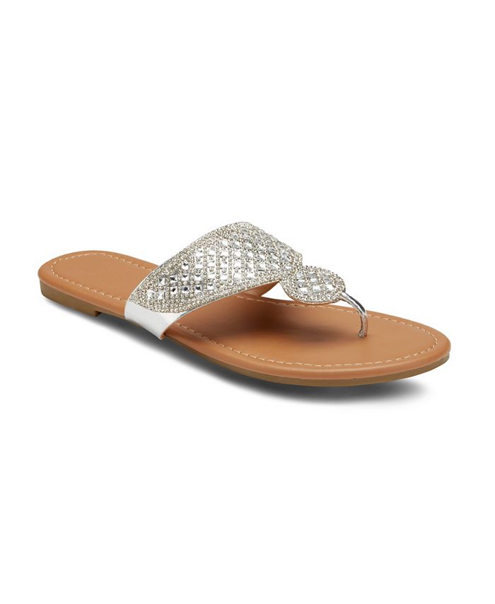 Olivia Miller Happily Ever After Rhinestone Sandals Macy s
