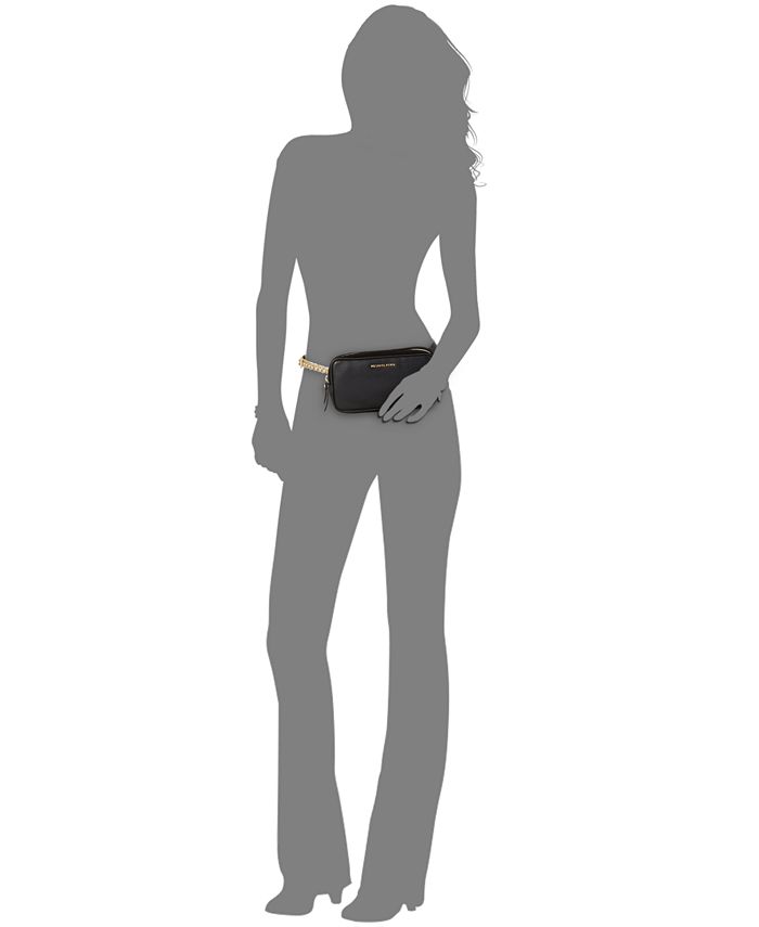 Michael Kors Pebble Leather Belt Bag With Chain Strap Macy's