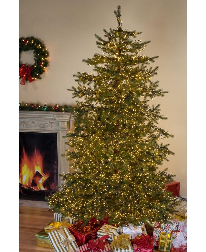 Sterling 7.5Ft. PreLit Natural Cut Monaco Pine with 8032 LED Micro