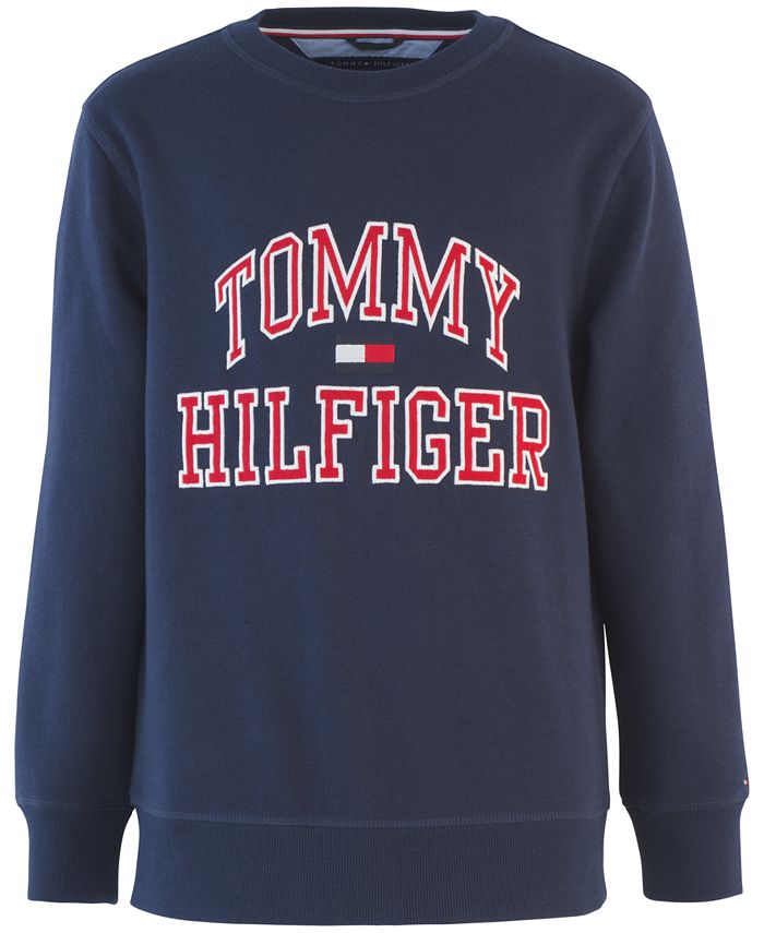 Tommy Hilfiger Little Boys Henry Fleece Logo Sweatshirt & Reviews ...