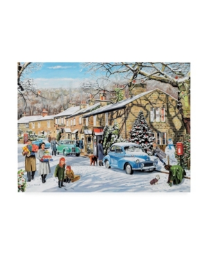 Trademark Global Trevor Mitchell Home For Christmas Canvas Art In Multi