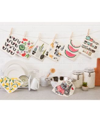 Succulents Swedish Dishcloths Set of 3