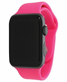 Women's Silicone Solid Color Apple Watch Strap 38mm