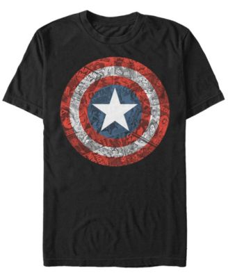 Fifth Sun Marvel Men's Comic Collection Captain America Comic Style ...