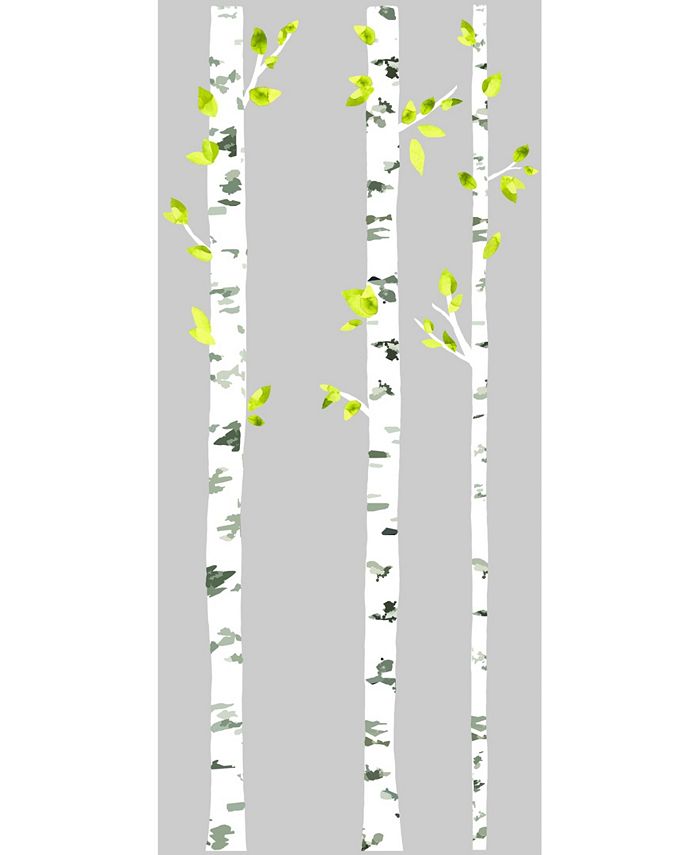 RoomMates Birch Trees Peel And Stick Giant Wall Decals Macy's