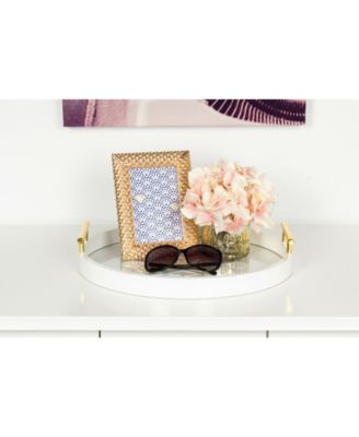 Caspen Round Decorative Tray - 15.5" x 15.5"