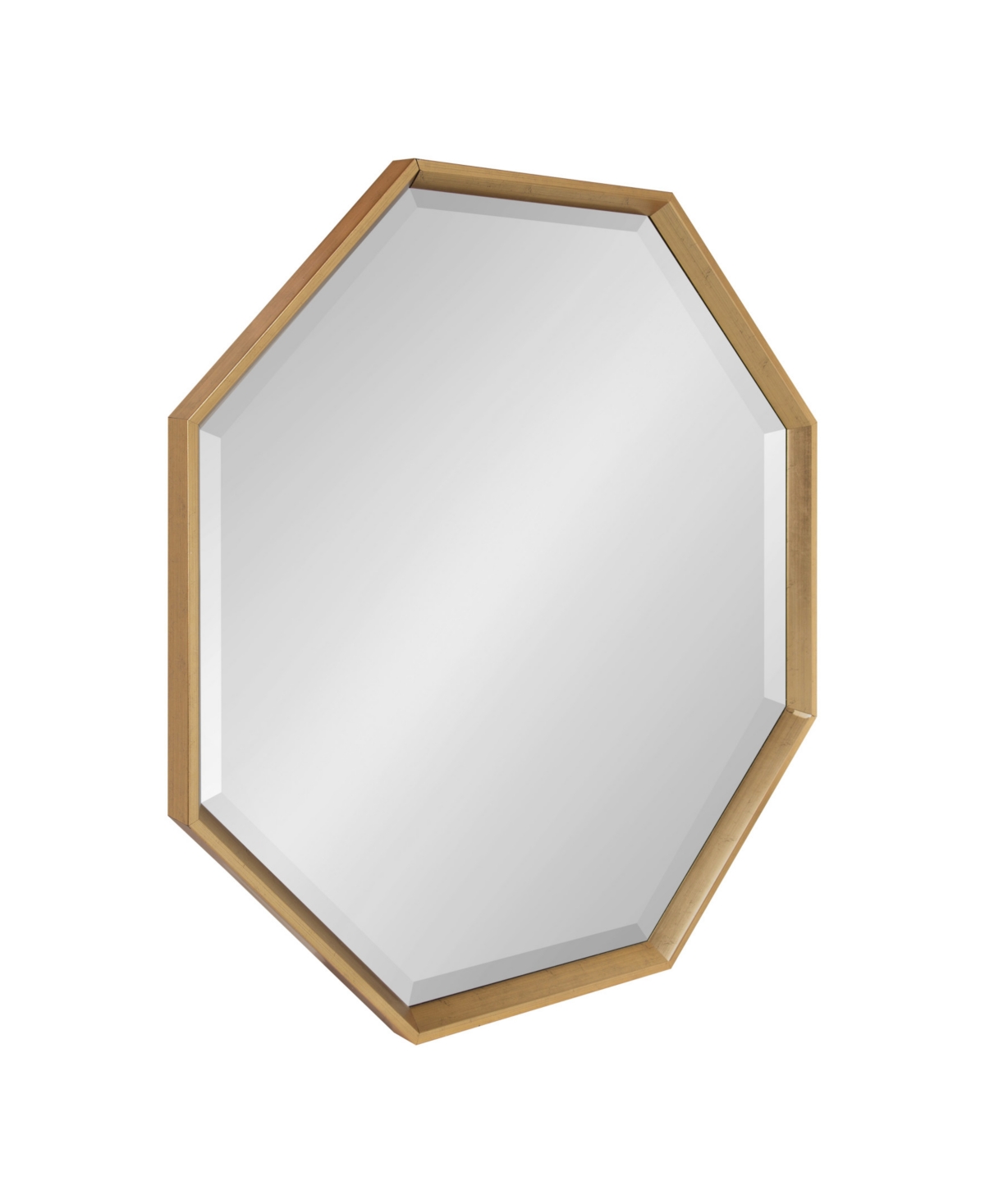 Calter Framed Large Octagon Wall Mirror - 31.5" x 31.5" - Gold