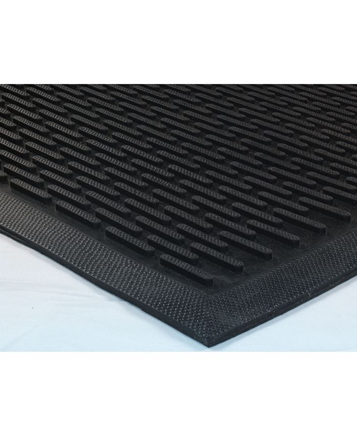 Ottomanson Rubber Entrance Doormat, 24" x 36" Macy's