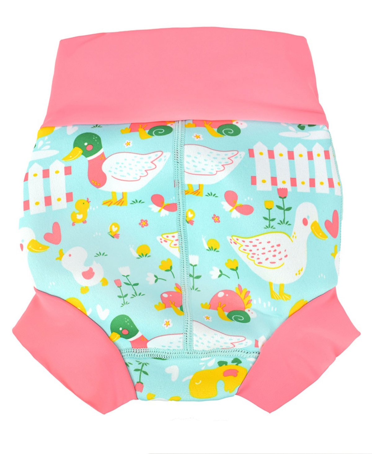 Shop Splash About Toddler Boys And Girls Happy Nappy Swim Diaper In Little Ducks