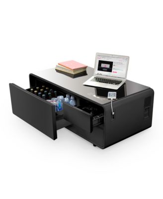 Smart Storage Coffee Table with Refrigerated Drawer