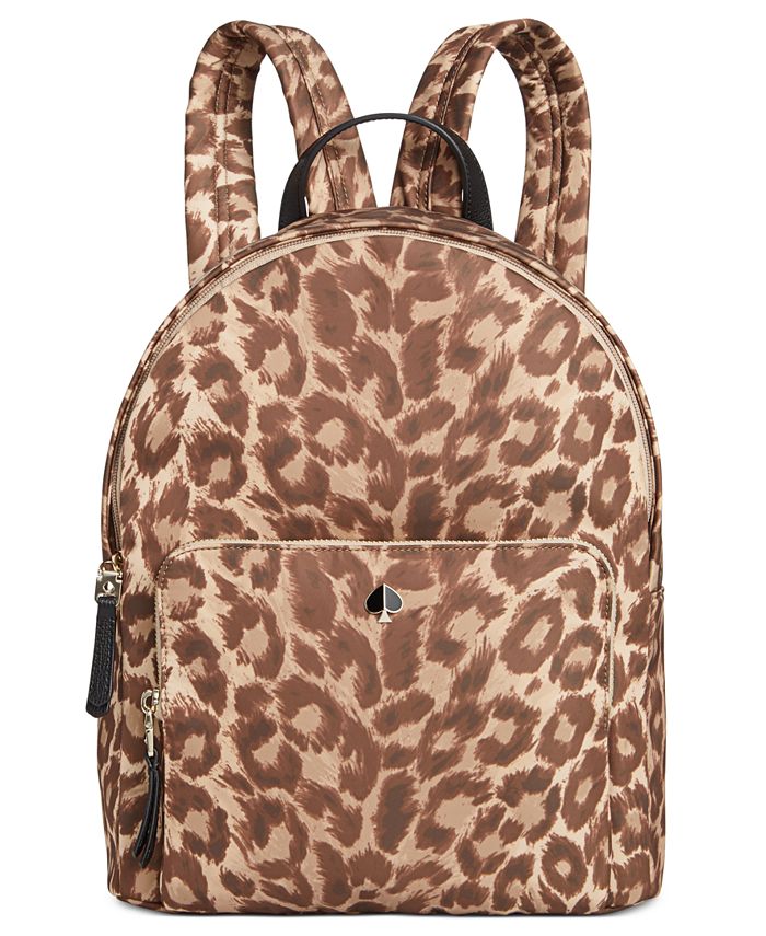 kate spade new york Taylor Leopard Backpack & Reviews - Handbags &  Accessories - Macy's