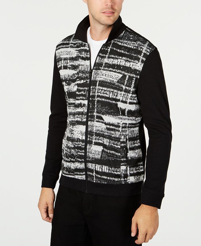 Alfani Men's Gray Matters FullZip Jacket, Created for Macy's Macy's