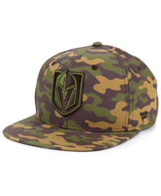 Authentic NHL Headwear - Woodland Camo Snapback Cap