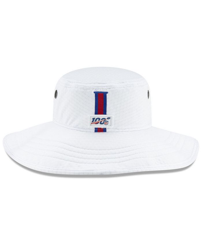 Buffalo Bills New Era 2021 NFL Training Camp Panama Bucket Hat - White