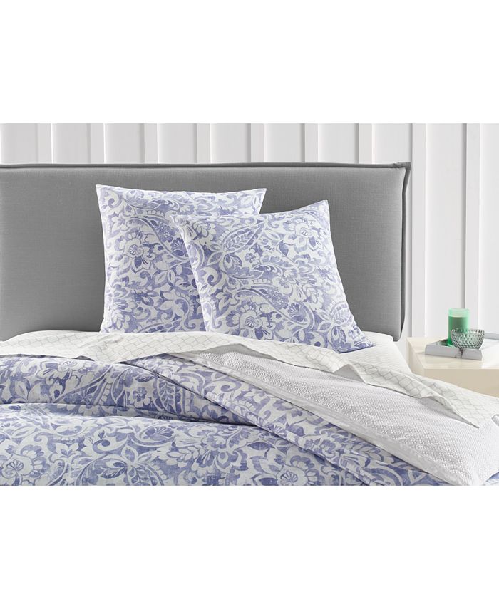 Charter Club Textured Paisley 300 Thread Count 3 Pc Fullqueen Comforter Set Created For Macy