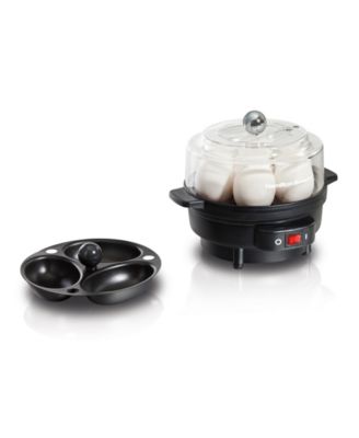 Hamilton Beach - Egg Cooker with Built-In Timer and Poaching Tray