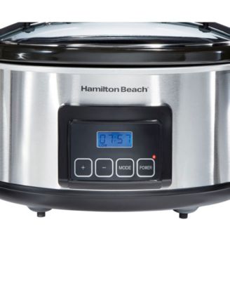 Programmable Stay or Go 6 Qt. Slow Cooker - 33561