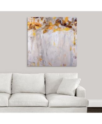 'Beethoven in Yellow' Framed Canvas Wall Art, 16