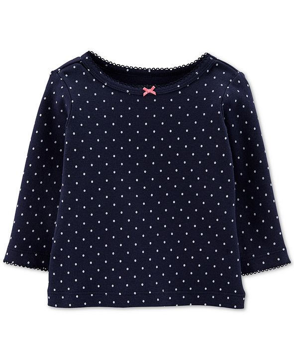 Carter's Baby Girls 3Pc. DotPrint TShirt, AnimalPrint Corduroy