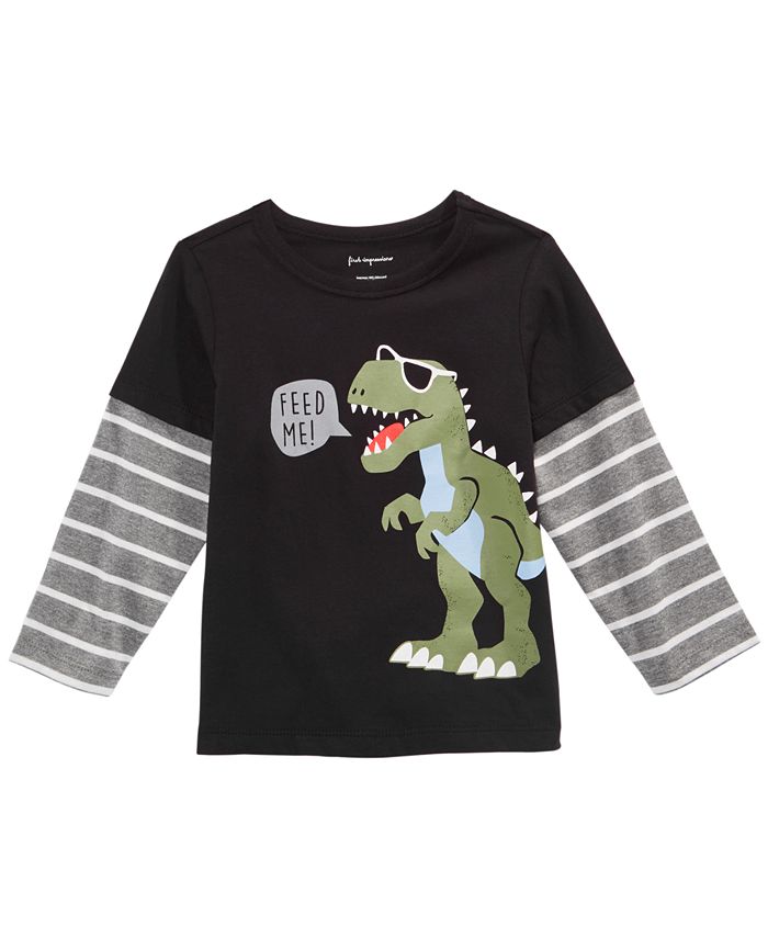 First Impressions Toddler Boys DinosaurPrint LayeredLook Cotton T