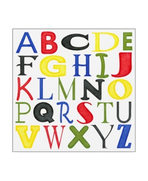 Megan Meagher Kids Room Letters Childrens Art Canvas Art - 155