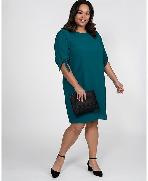 Kiyonna Women's Plus Size Manhattan Shift Dress & Reviews ...