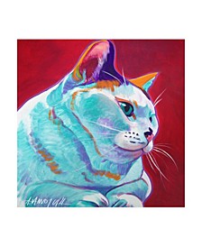 DawgArt Cat Pixie Girl Canvas Art - 36.5" x 48"