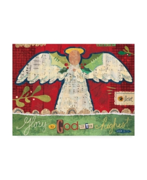 Trademark Global Holli Conger Christmas Collage 3 Canvas Art In Multi