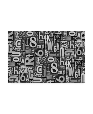 Trademark Global Holli Conger Typography Photography Repeat 1 Canvas Art In Multi